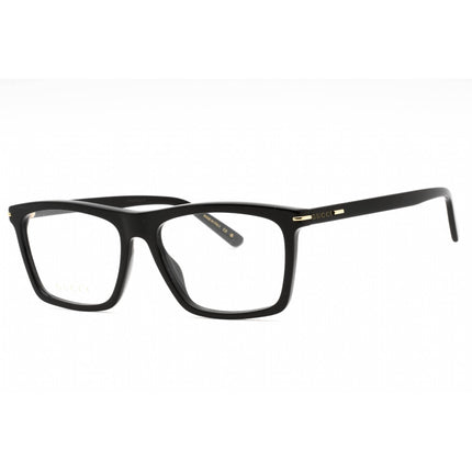 Gucci Men's Eyeglasses - Black Acetate Square Full Rim Frame Clear Lens | GG1445O 001 ,