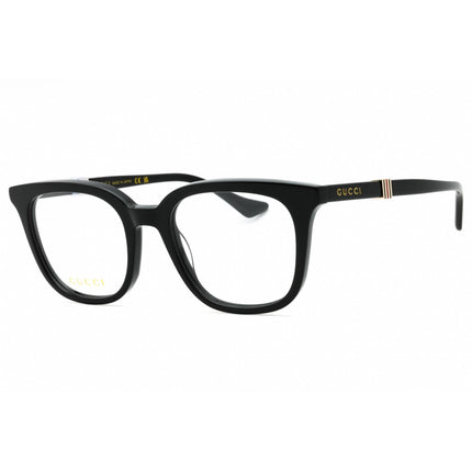 Gucci Men's Eyeglasses - Black Acetate Square Full Rim Frame Clear Lens | GG1497O 005 ,