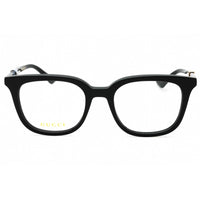 Gucci Men's Eyeglasses - Black Acetate Square Full Rim Frame Clear Lens | GG1497O 005 ,