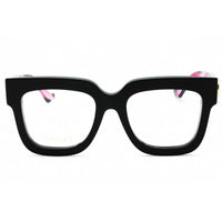 Gucci Women's Eyeglasses - Black Acetate Square Shape Full Rim Frame | GG1549O 003 ,