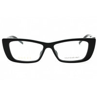 Gucci Women's Eyeglasses - Black Injected Propionate Cat Eye Full Rim | GG1682O 002 ,