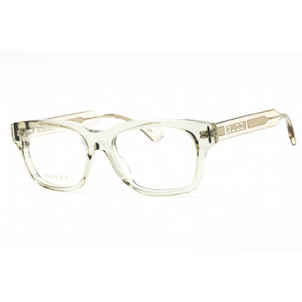 Gucci Men's Eyeglasses - Green Acetate Rectangular Shape Full Rim Frame | GG1731O 004 ,