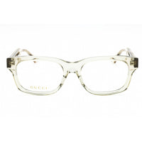 Gucci Men's Eyeglasses - Green Acetate Rectangular Shape Full Rim Frame | GG1731O 004 ,