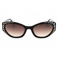 Guess By Marciano Women's Sunglasses - Dark Havana Cat Eye Shape Frame | GM00001 52F ,