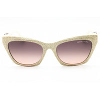Guess By Marciano Women's Sunglasses - Ivory Acetate Cat Eye Full Rim | GM00008 25F ,
