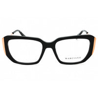 Guess By Marciano Women's Eyeglasses - Shiny Black Rectangular Full Rim | GM0398 001 ,