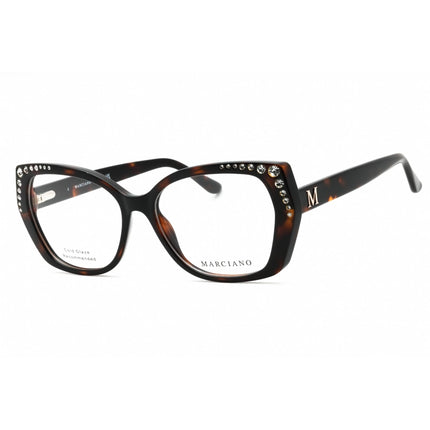 Guess By Marciano Women's Eyeglasses - Dark Havana Cat Eye Shape Frame | GM50001 052 ,