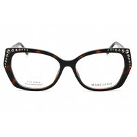 Guess By Marciano Women's Eyeglasses - Dark Havana Cat Eye Shape Frame | GM50001 052 ,