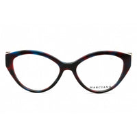 Guess By Marciano Women's Eyeglasses - Blue/Other Acetate Cat Eye Frame | GM50004 092 ,