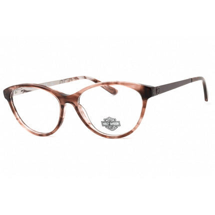 Harley Davidson Women's Eyeglasses - Shiny Violet Acetate Cat Eye Frame | HD0570 081 ,