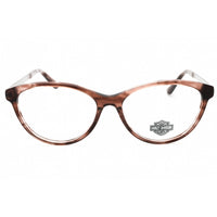 Harley Davidson Women's Eyeglasses - Shiny Violet Acetate Cat Eye Frame | HD0570 081 ,