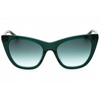 Juicy Couture Women's Sunglasses - Crystal Green Cat Eye Frame | JU 632/G/S 00OX IB ,