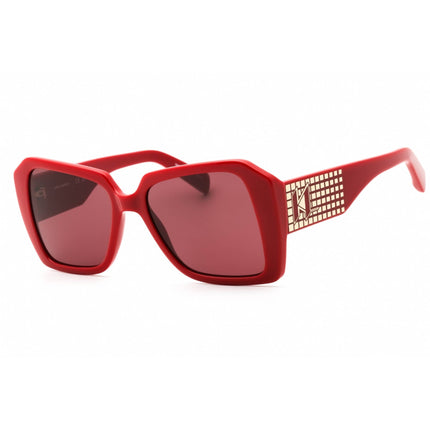 Karl Lagerfeld Women's Sunglasses - Red Oversized Shape Full Rim Frame | KL6140S 600 ,