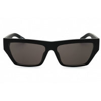 Karl Lagerfeld Unisex Sunglasses - Matte Black Rectangular Shape Frame | KL6163S 002 ,
