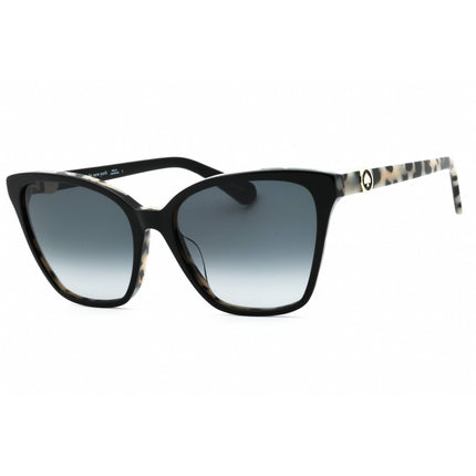 Kate Spade Women's Sunglasses - Black Plastic Cat Eye Full Rim Frame | AMIYAH/G/S 0807 ,