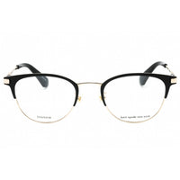 Kate Spade Women's Eyeglasses - Black Metal Oval Full Rim Frame | Danyelle/F 0807 00 ,