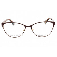 Kate Spade Women's Eyeglasses - Havana Plum Metal Cat Eye Full Rim | HADLEE 0MFX 00 ,