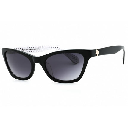 Kate Spade Women's Sunglasses - Black Plastic Cat Eye Full Rim | Johneta/S 0807 00 ,