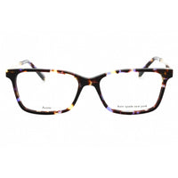 Kate Spade Women's Eyeglasses - Blue Havana Plastic Rectangular | MELODY/G 0JBW 00 ,