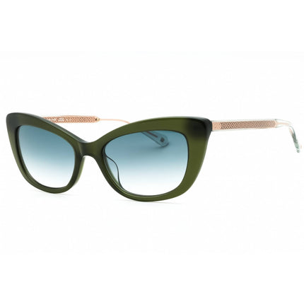 Kate Spade Women's Sunglasses - Green Plastic Cat Eye Full Rim | MERIDA/G/S 01ED 9K ,