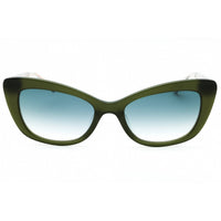 Kate Spade Women's Sunglasses - Green Plastic Cat Eye Full Rim | MERIDA/G/S 01ED 9K ,