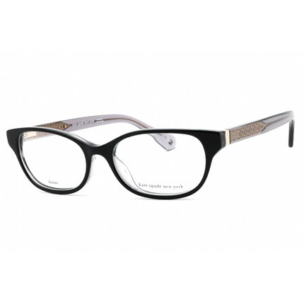 Kate Spade Women's Eyeglasses - Black Plastic Oval Full Rim Frame | Rainey 0807 00 ,