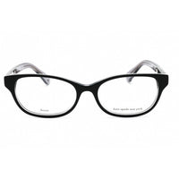 Kate Spade Women's Eyeglasses - Black Plastic Oval Full Rim Frame | Rainey 0807 00 ,