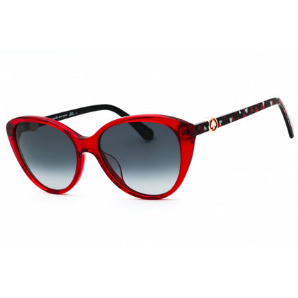 Kate Spade Women's Sunglasses - Red Plastic Cat Eye Full Rim | VISALIA/G/S 0C9A 9O ,