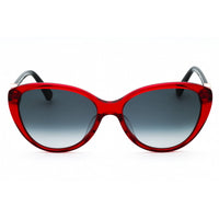 Kate Spade Women's Sunglasses - Red Plastic Cat Eye Full Rim | VISALIA/G/S 0C9A 9O ,