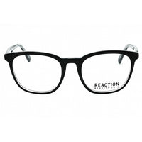 Kenneth Cole Reaction Men's Eyeglasses - Black/Crystal Acetate Square | KC0884 003 ,