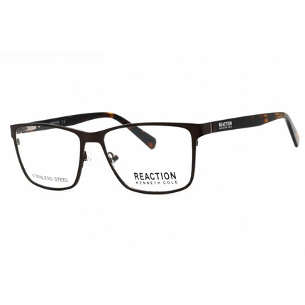 Kenneth Cole Reaction Men's Eyeglasses - Matte Dark Brown Full Rim Frame | KC0934 049 ,