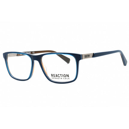 Kenneth Cole Reaction Men's Eyeglasses - Shiny Blue Rectangular Frame | KC0936 090 ,