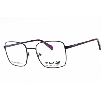 Kenneth Cole Reaction Unisex Eyeglasses - Matte Violet Metal Square Frame | KC0945 082 ,