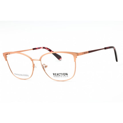 Kenneth Cole Reaction Women's Eyeglasses - Matte Rose Gold Metal Frame | KC0957 029 ,