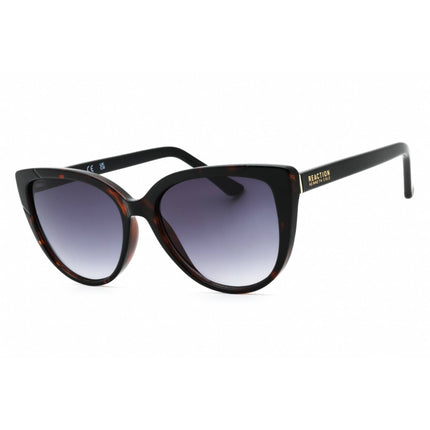 Kenneth Cole Reaction Women's Sunglasses - Shiny Black Cat Eye Full Rim | KC2979 01B ,