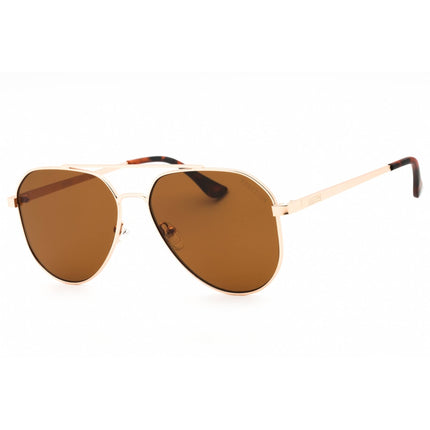 Kenneth Cole Reaction Men's Sunglasses - Gold Metal Aviator Full Rim | KC3009 32E ,