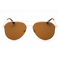 Kenneth Cole Reaction Men's Sunglasses - Gold Metal Aviator Full Rim | KC3009 32E ,