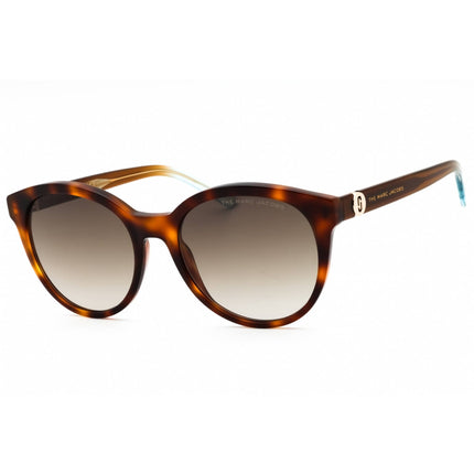 Marc Jacobs Women's Sunglasses - Havana Azure Plastic Cat Eye | MARC 583/S 0ISK HA ,