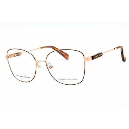 Marc Jacobs Women's Eyeglasses - Brown/Gold Metal Butterfly Frame | MARC 595 001Q 00 ,