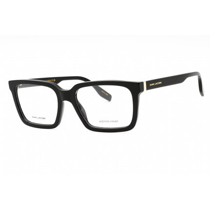 Marc Jacobs Men's Eyeglasses - Black Plastic Rectangular Full Rim | MARC 643 0807 00 ,