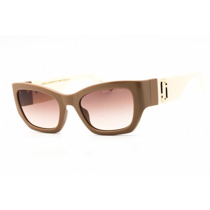 Marc Jacobs Women's Sunglasses - Beige Brown Cat Eye Full Rim | MARC 723/S 010A HA ,