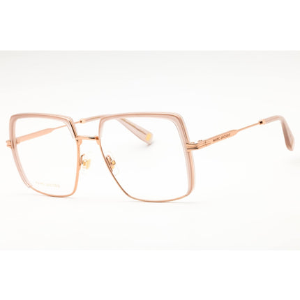 Marc Jacobs Women's Eyeglasses - Gold Nude Metal Oversized Full Rim | MJ 1067 0BKU 00 ,