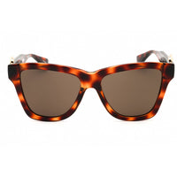 Moschino Women's Sunglasses - Havana Plastic Cat Eye Full Rim Frame | MOS131/S 0086 70 ,