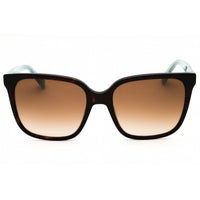 Moschino Love Women's Sunglasses - Havana Plastic Square Full Rim | MOL044/S 0086 HA ,