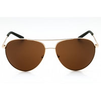 Nike Unisex Sunglasses - Light Gold Metal Aviator Shape Full Rim Frame | EV1217 702 ,