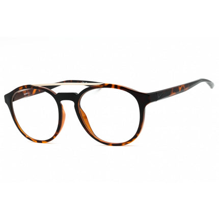 Nike Unisex Eyeglasses - Tortoise Round Full Rim Frame | NIKE KISMET BL FB9716 202 ,