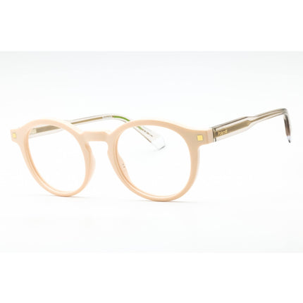 Polaroid Core Unisex Eyeglasses - Ivory Plastic Round Shape Full Rim Frame | D492 SZJ ,