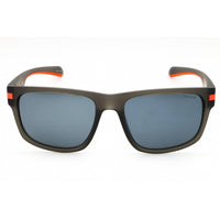 Polaroid Core Men's Sunglasses - Matte Gray Plastic Full Rim | Pld 2066/S 0RIW 00 ,