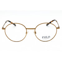 Polo Ralph Lauren Unisex Eyeglasses - Semi Shiny Brass Round Full Rim | 0PH1217 9324 ,