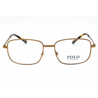 Polo Ralph Lauren Men's Eyeglasses - Brown Metal Rectangular Full Rim | 0PH1218 9324 ,